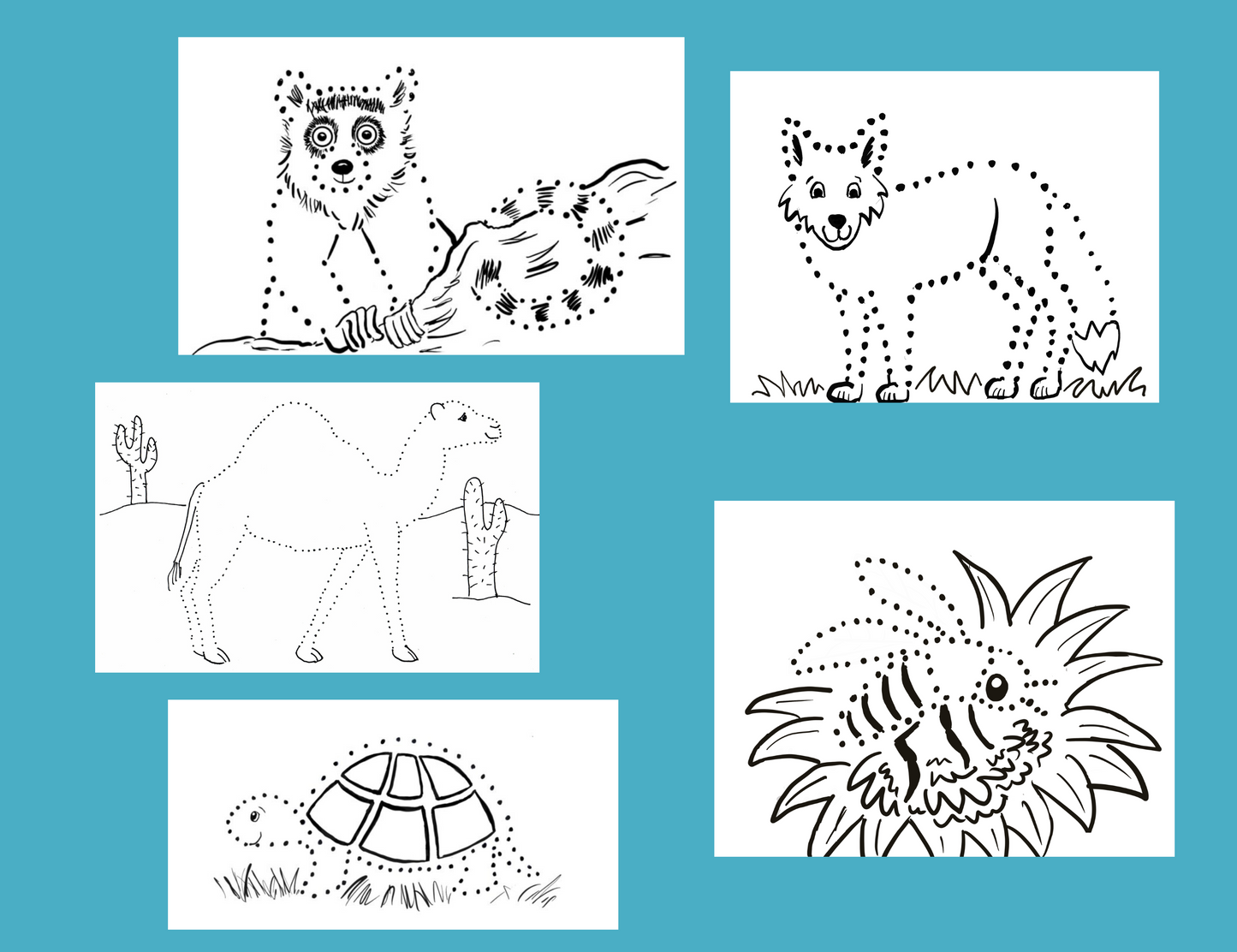 01- Dot Drawings FREE Sample Set