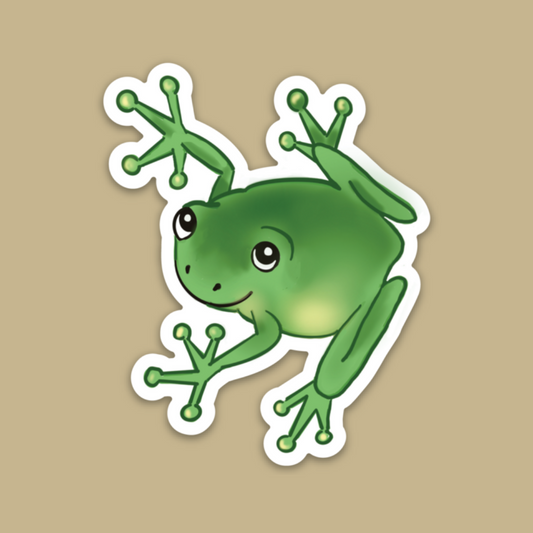 Tree Frog Sticker